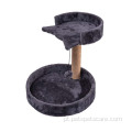 Black Small Tree Relax Platform Cat Tower